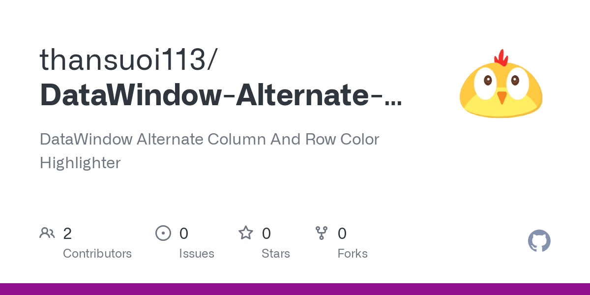 DataWindow Alternate Column And Row Color Highlighter