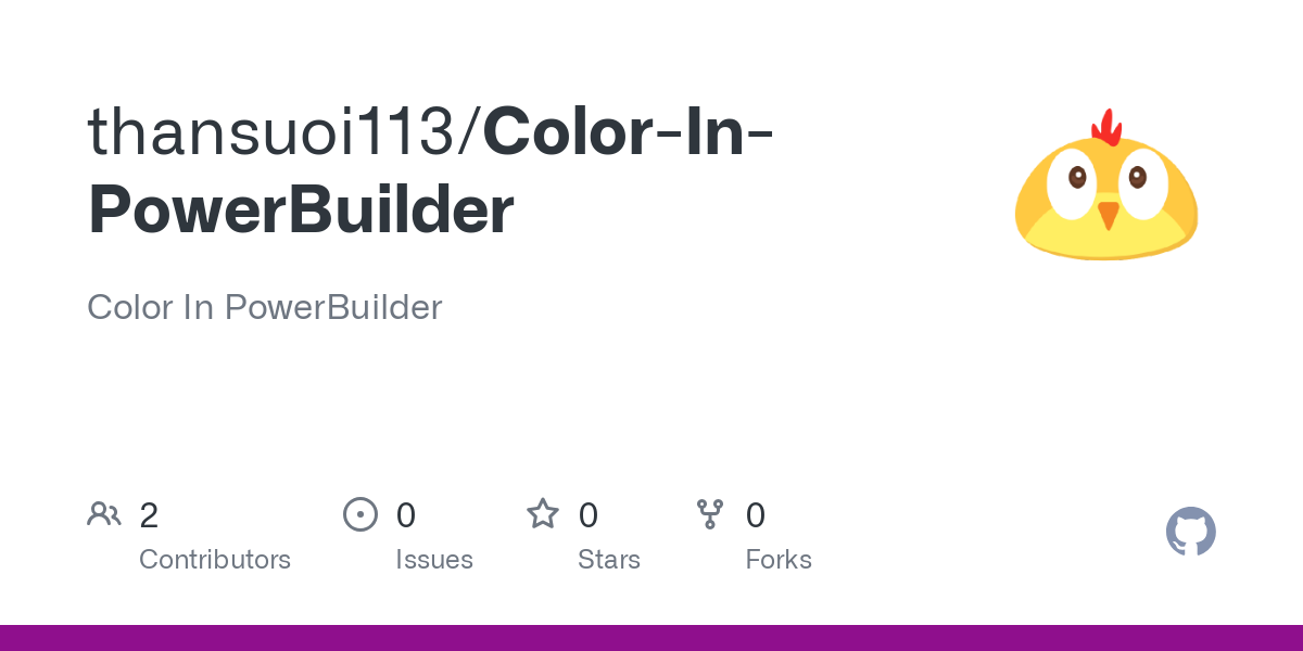Color In PowerBuilder