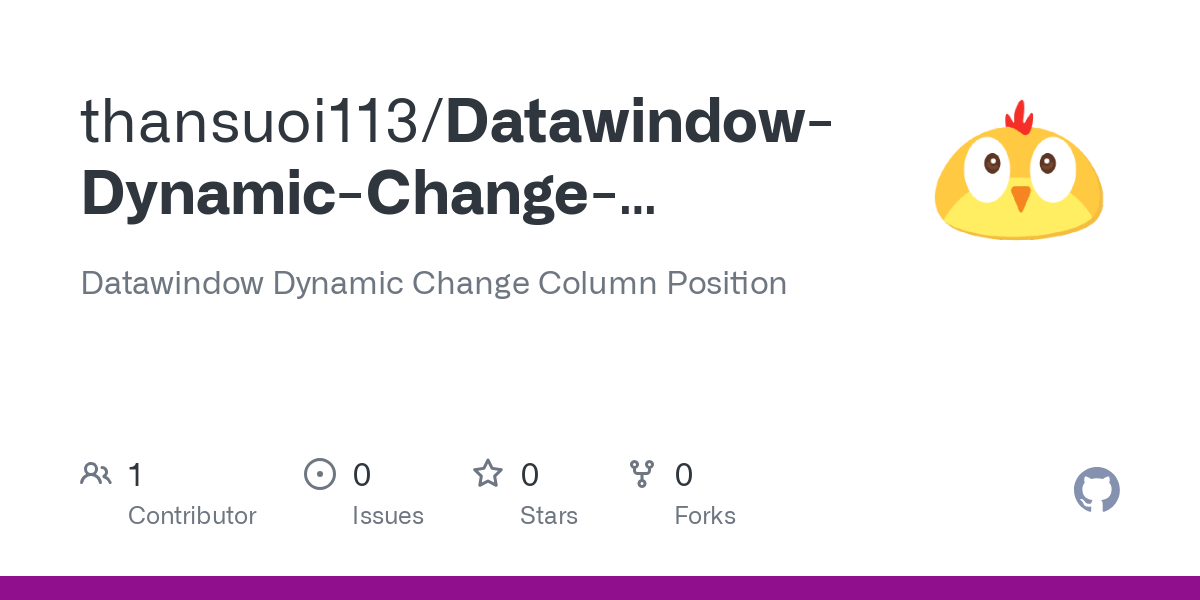 Datawindow Dynamic Change Column Position