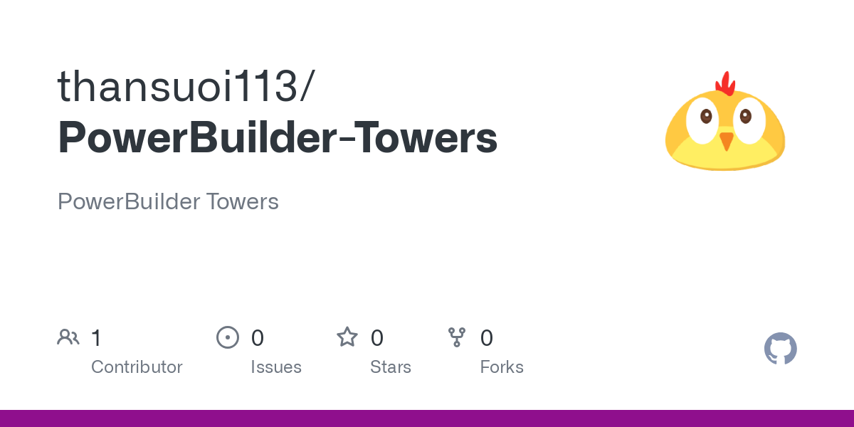 PowerBuilder Towers