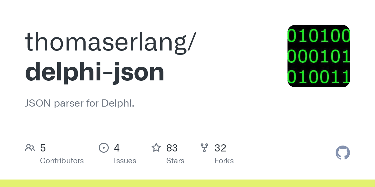 delphi json