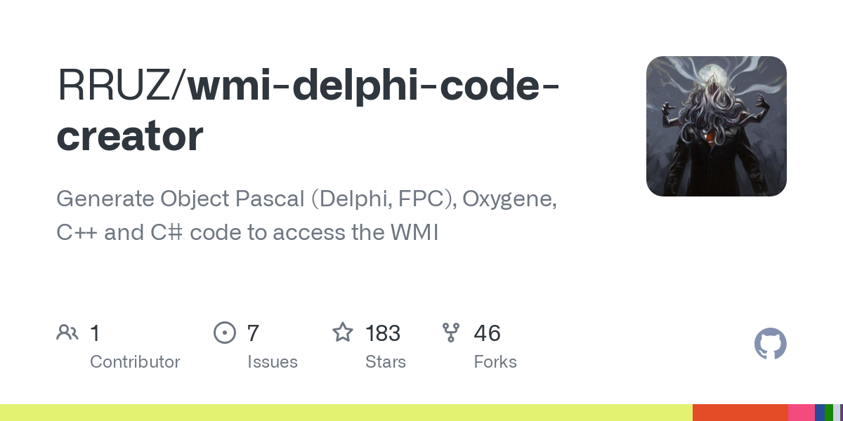 wmi delphi code creator