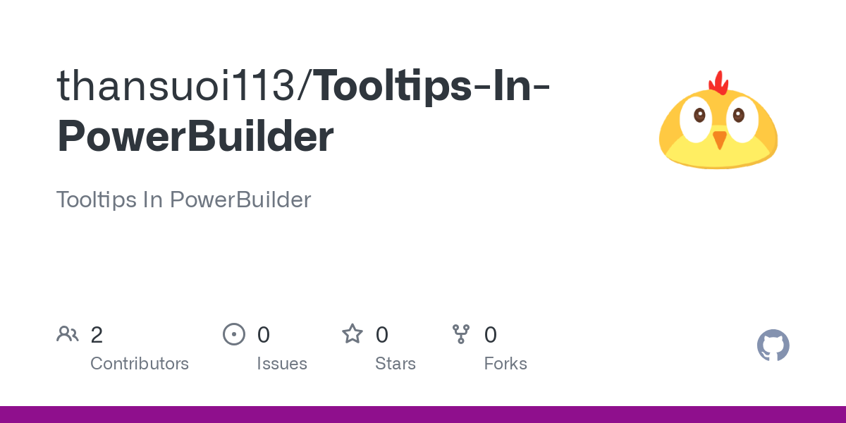 Tooltips In PowerBuilder