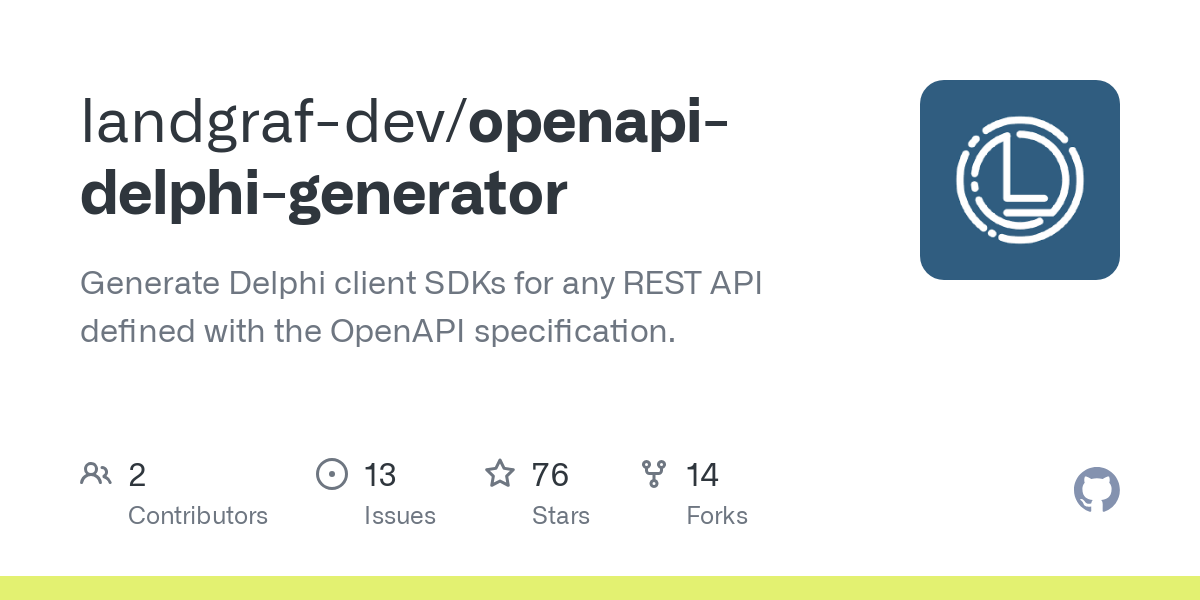 openapi delphi generator