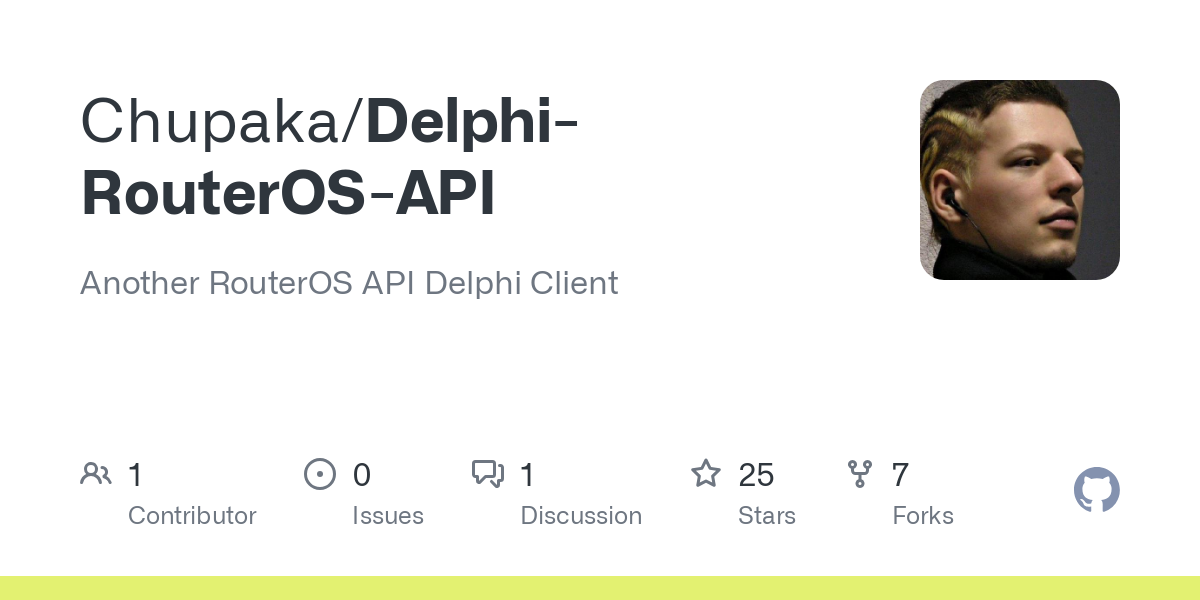 Delphi RouterOS API