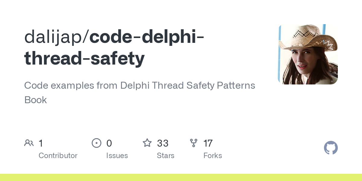 code delphi thread safety