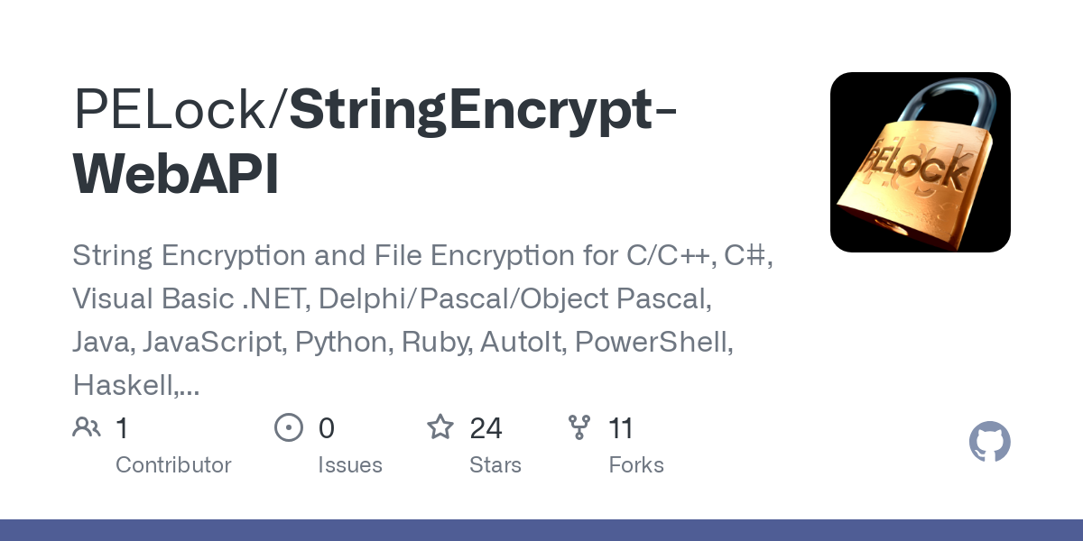 StringEncrypt WebAPI