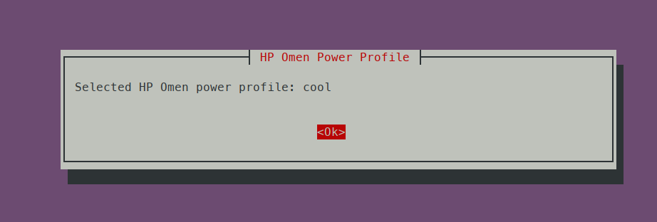 Notificação terminal