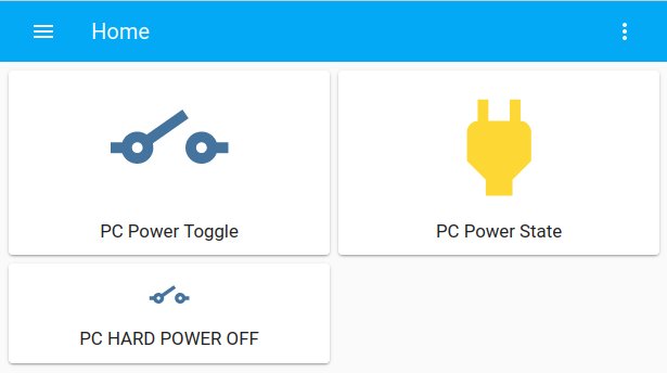 Screenshot Home Assistente
