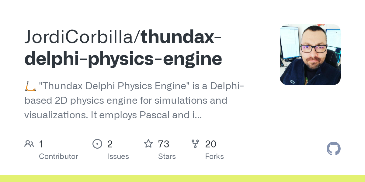 thundax delphi physics engine