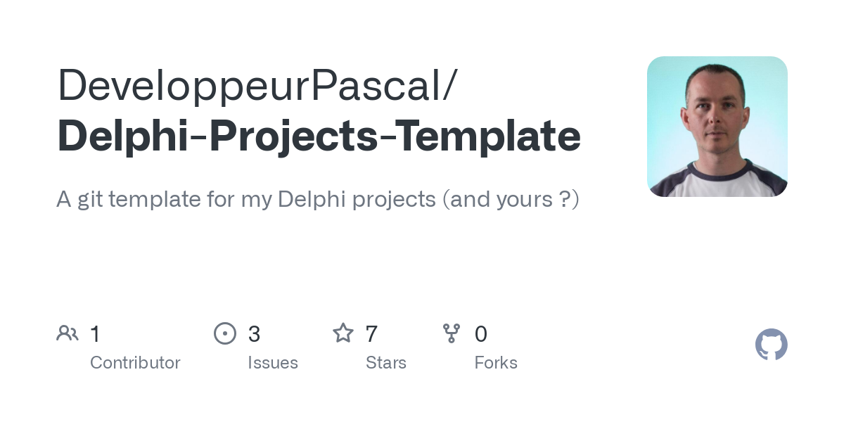 Delphi Projects Template
