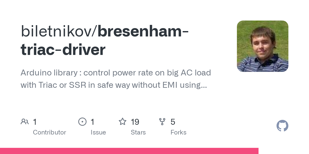 bresenham triac driver