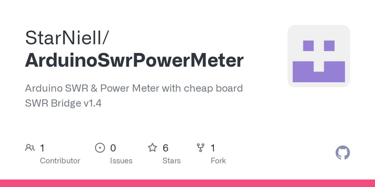 ArduinoSwrPowerMeter