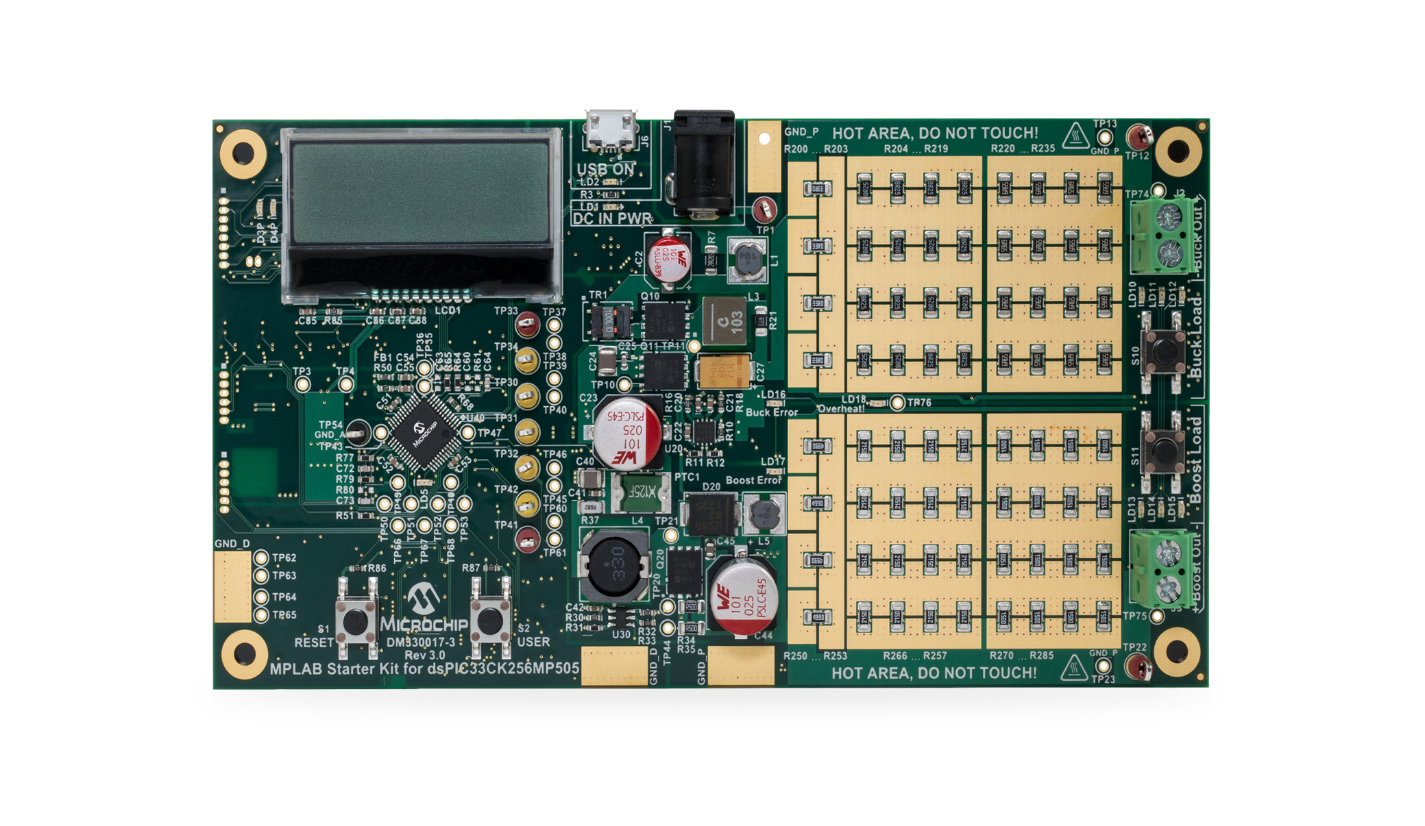 DSPIC33C Digital Power Starter Kit