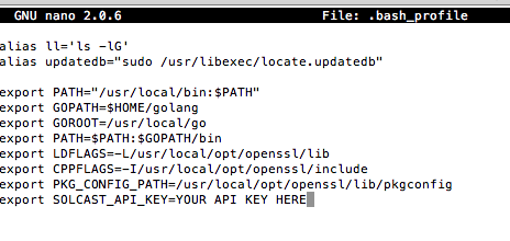 MAC OS -Benutzer Solcast -API -Schlüssel hinzugefügt