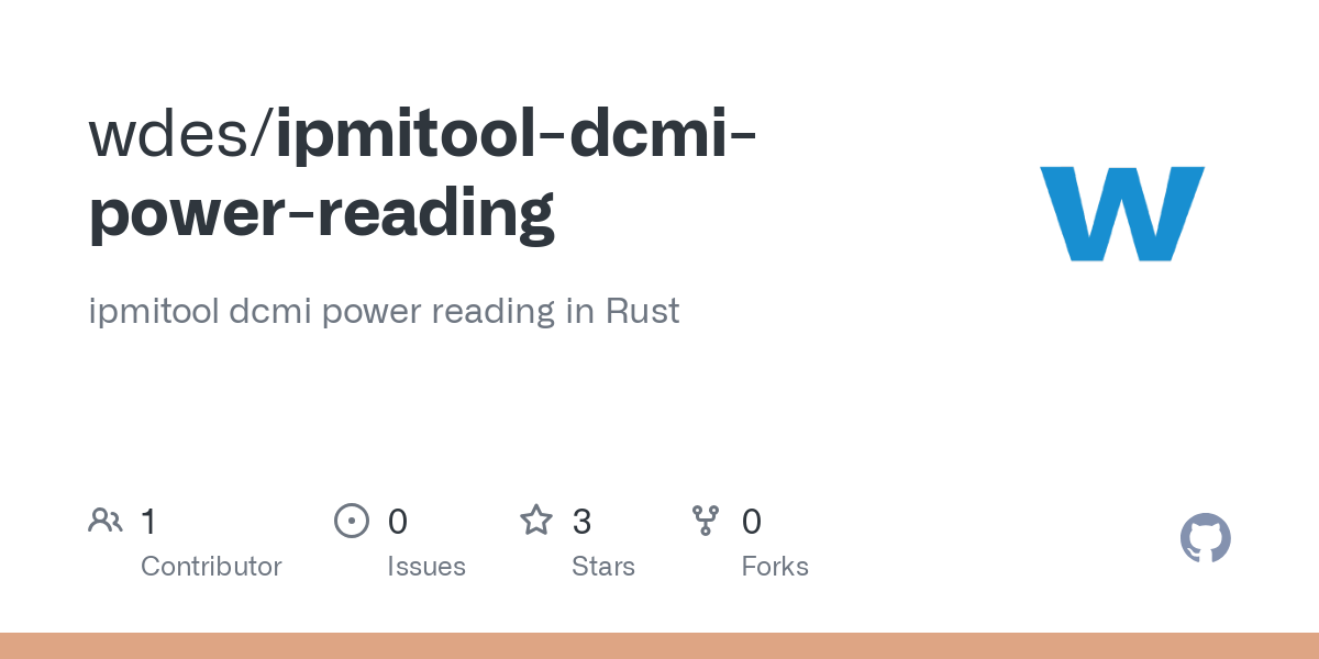ipmitool dcmi power reading