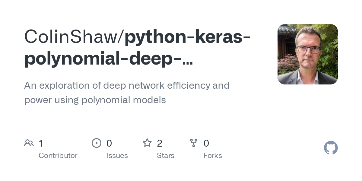 python keras polynomial deep networks