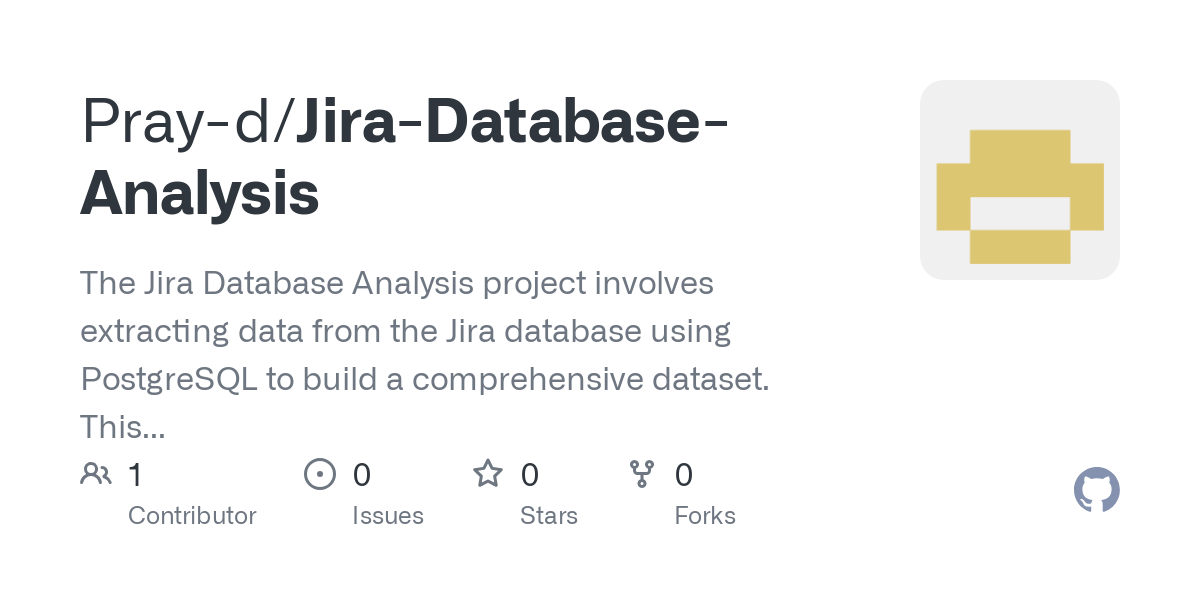 Jira Database Analysis