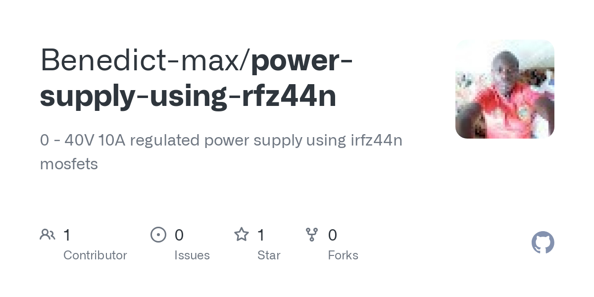 power supply using rfz44n