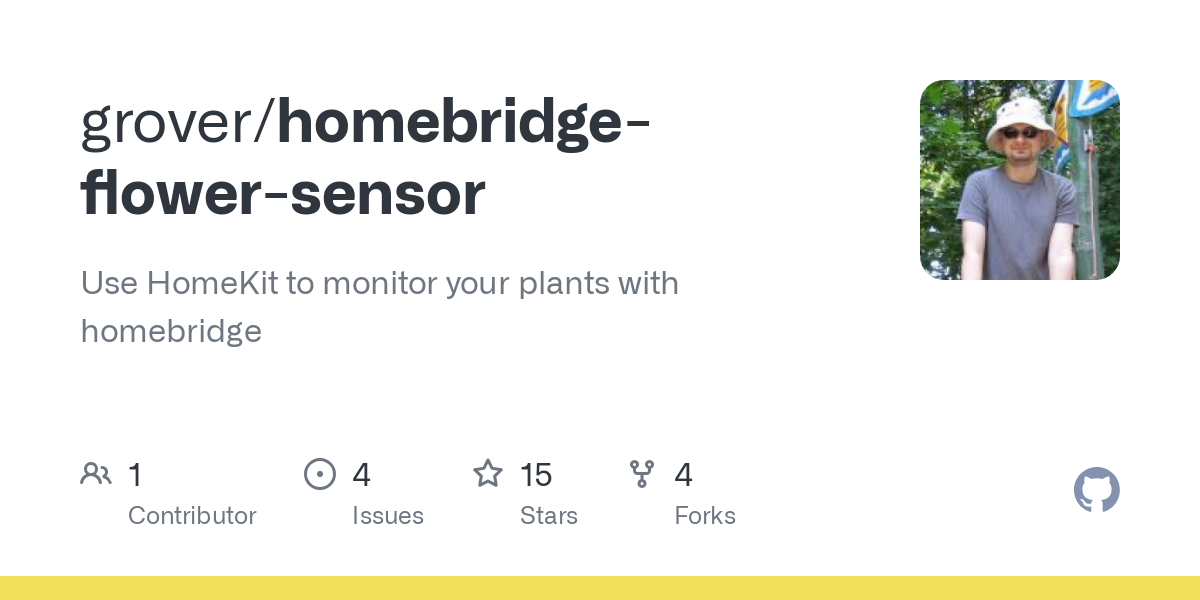 homebridge flower sensor