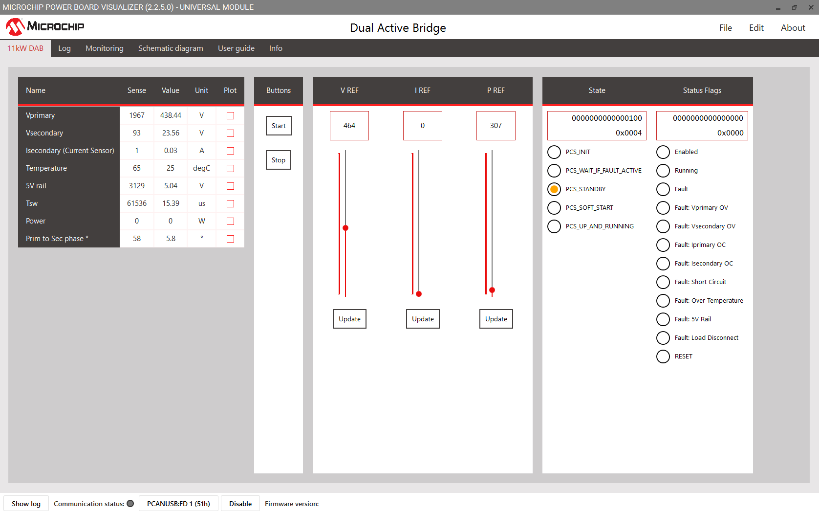Dab em estado de espera