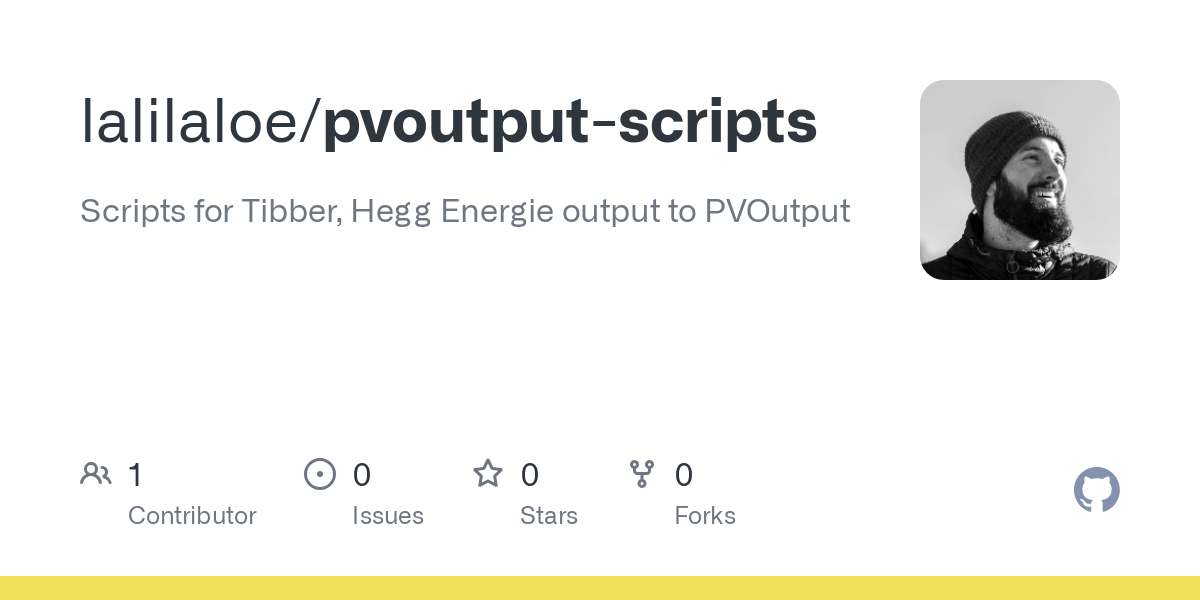 pvoutput scripts