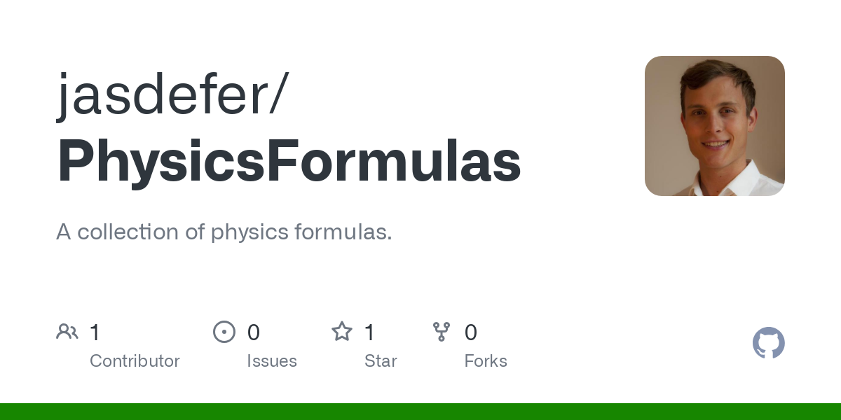 PhysicsFormulas