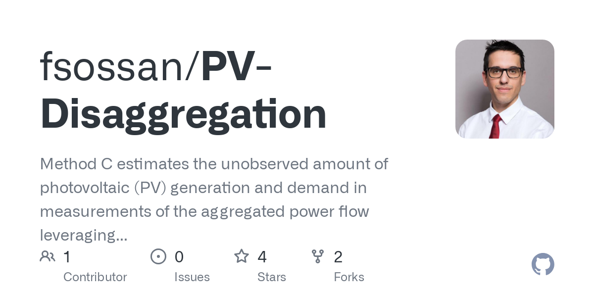 PV Disaggregation