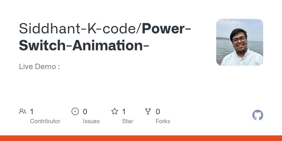Power Switch Animation