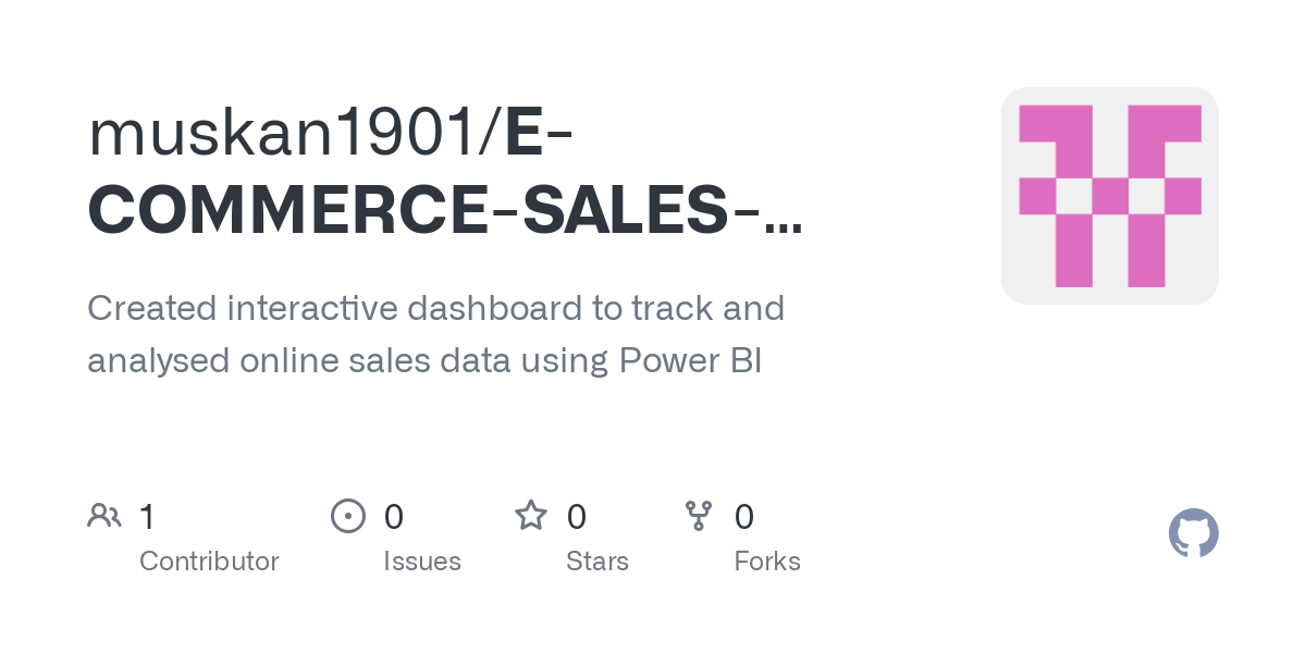 E COMMERCE SALES DASHBOARD