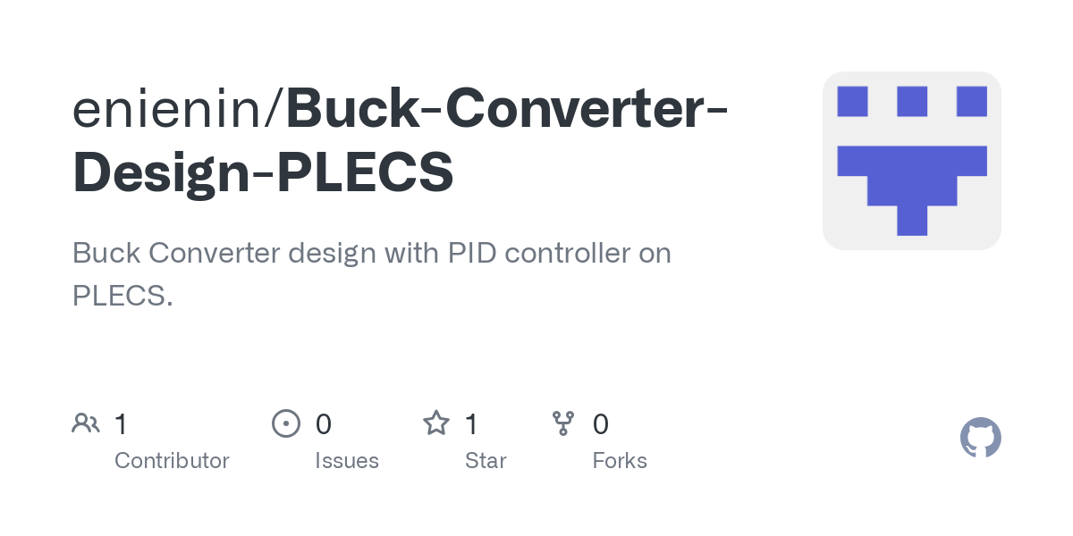 Buck Converter Design PLECS