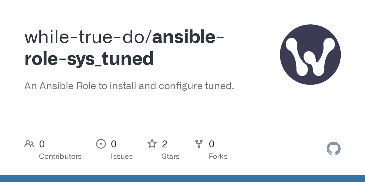 ansible role sys_tuned