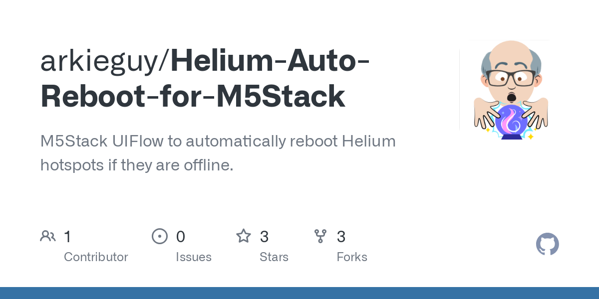 Helium Auto Reboot for M5Stack