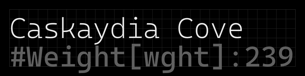 Variable Font Example