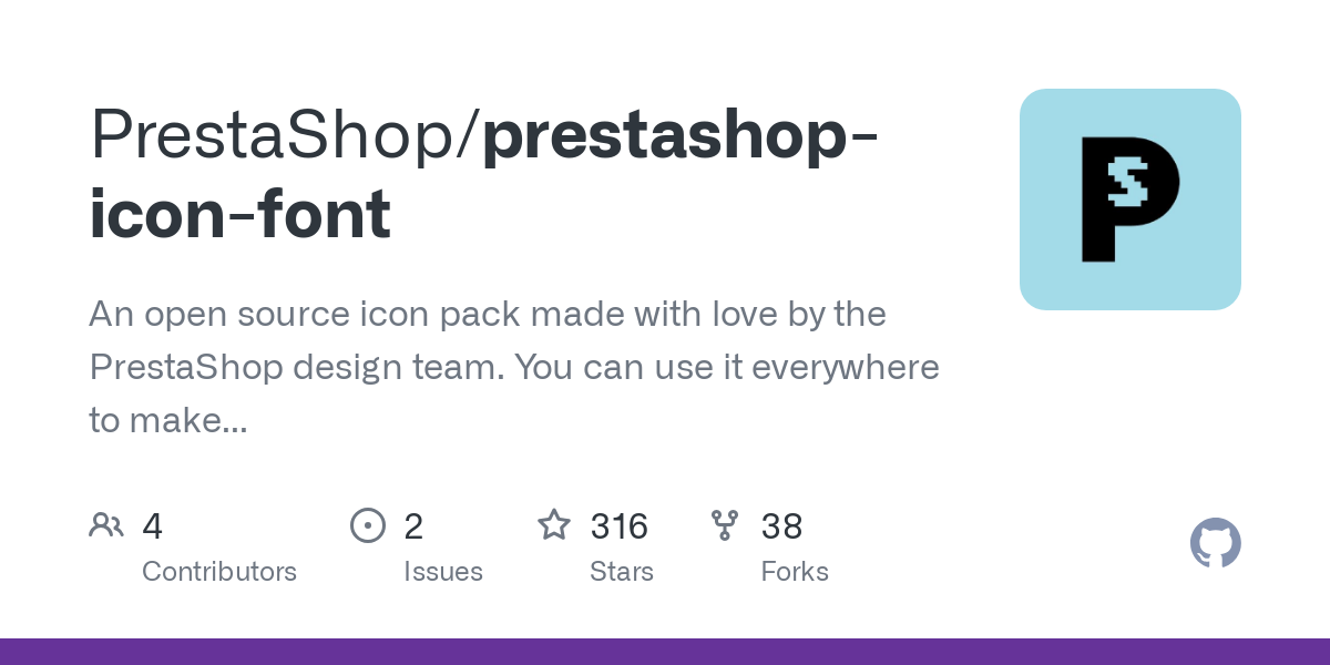 prestashop icon font