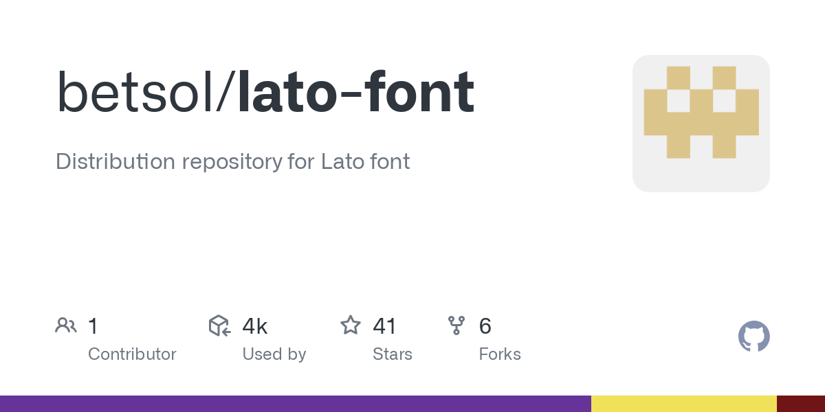 lato font