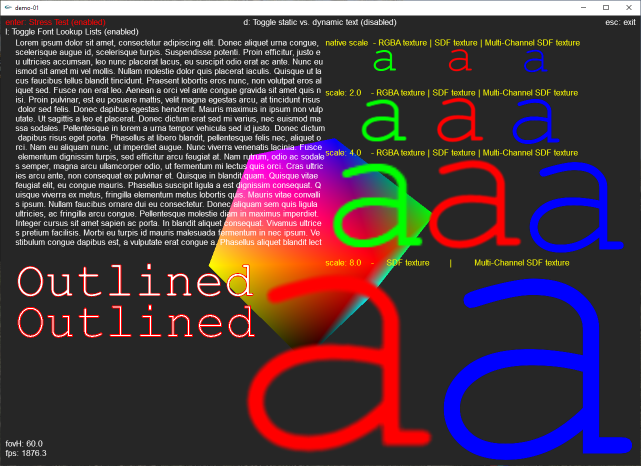 Demo Project Screenshot
