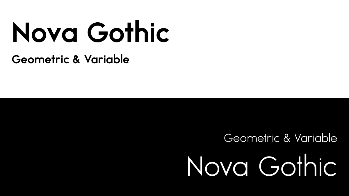 Nova Gothic Banner
