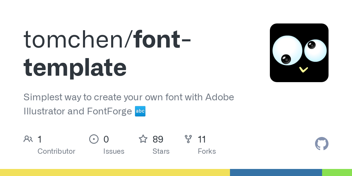 font template