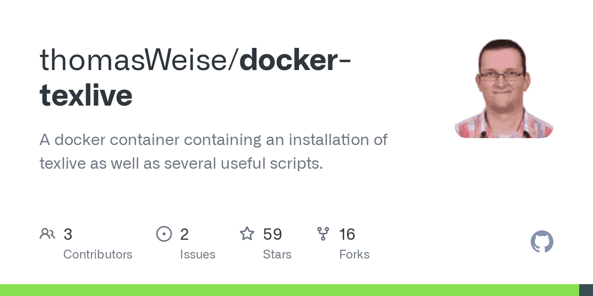 docker texlive