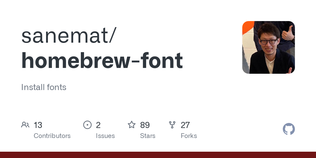 homebrew font