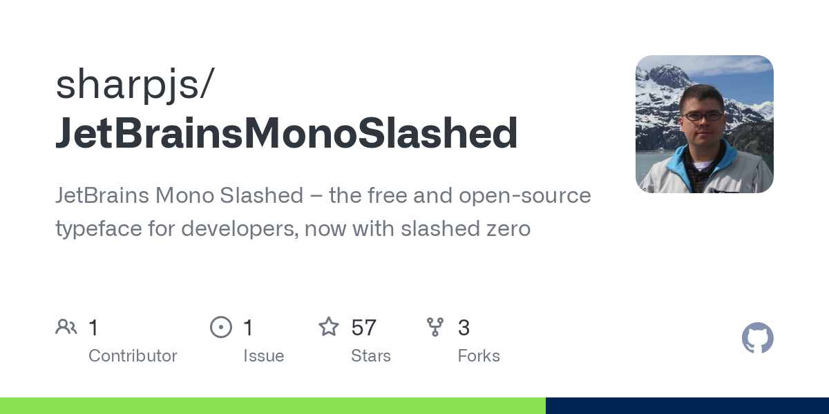 JetBrainsMonoSlashed