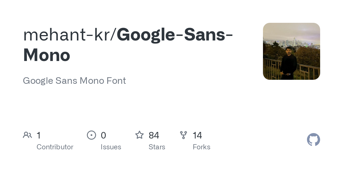 Google Sans Mono
