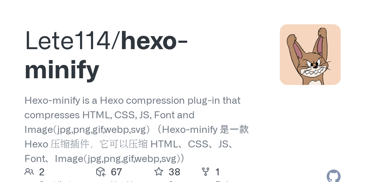 hexo minify