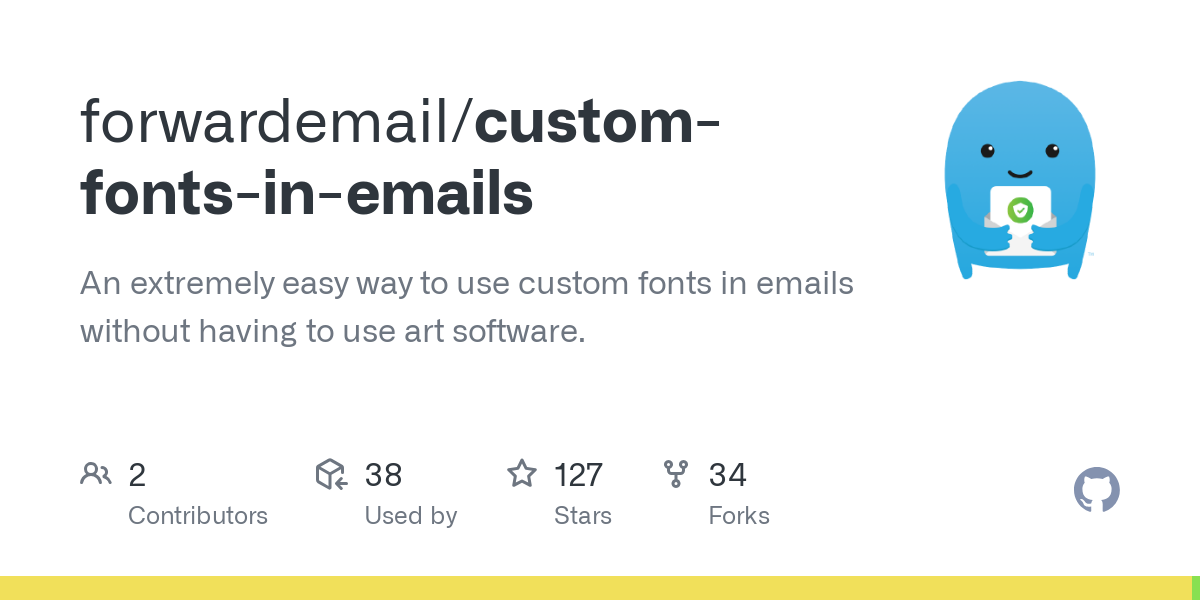 custom fonts in emails