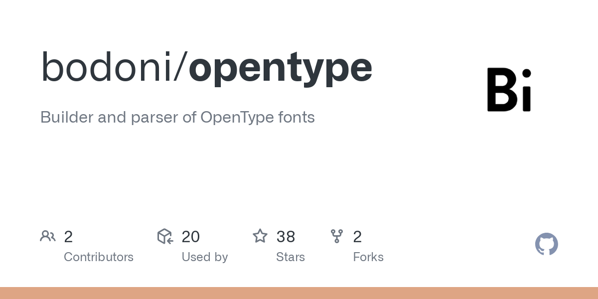 opentype