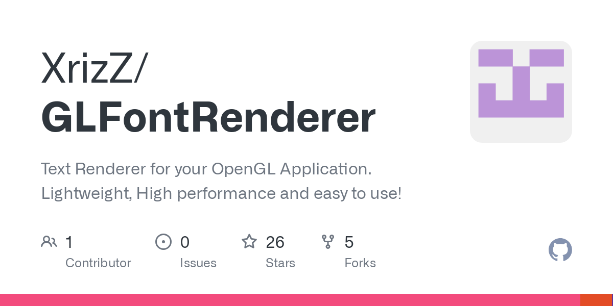 GLFontRenderer