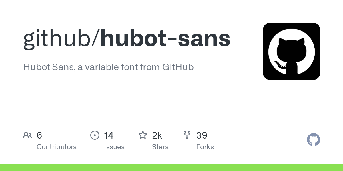 hubot sans