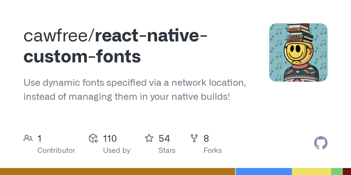 react native custom fonts