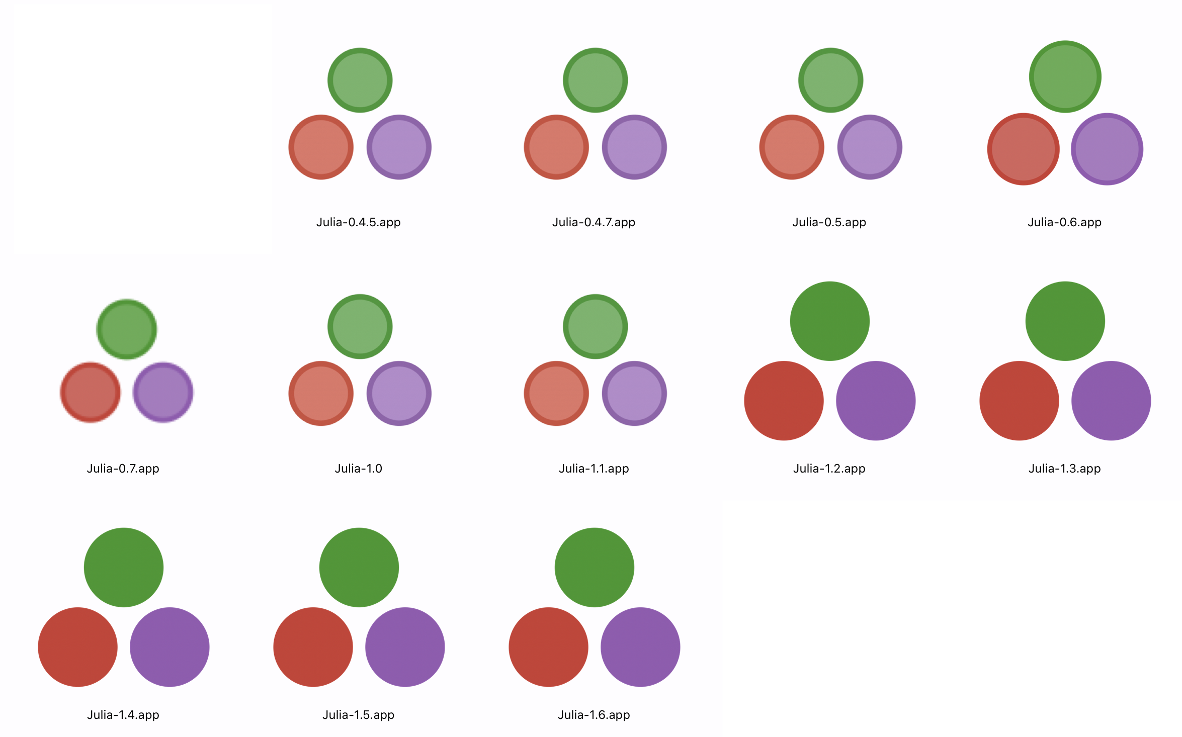 julia icon - historical